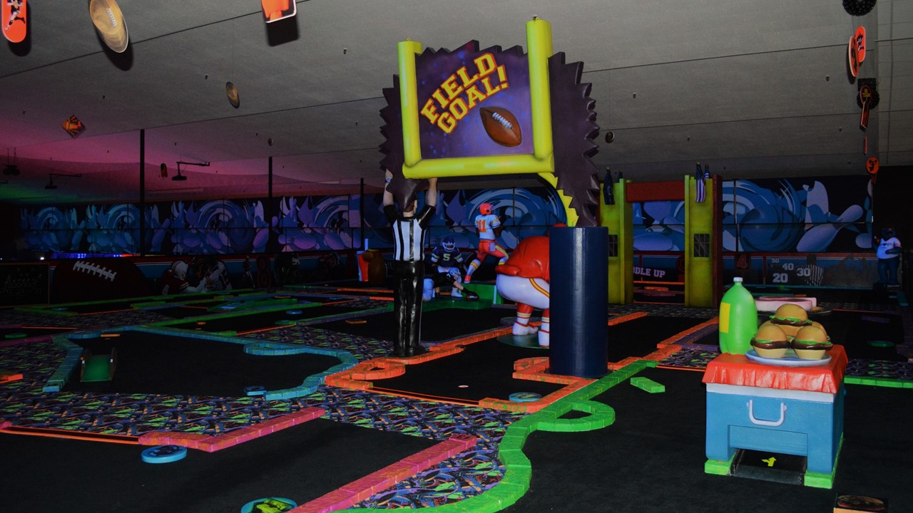 Mini Glow Golf 